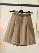 Shorts Algodão Cintura Alta