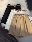 Shorts Algodão Cintura Alta