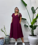 Vestido Isabel - COMPRE 1 LEVE 2 +( SANDÁLIA DE BRINDE) OFERTA DIA DAS MÃES