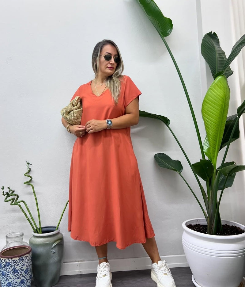 Vestido Isabel - COMPRE 1 LEVE 2 +( SANDÁLIA DE BRINDE) OFERTA DIA DAS MÃES