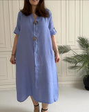 Vestido Marina - (COMPRE 1 E LEVE 2 ) + Bolsa (PRESENTE)