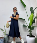 Vestido Isabel - COMPRE 1 LEVE 2 +( SANDÁLIA DE BRINDE) OFERTA DIA DAS MÃES